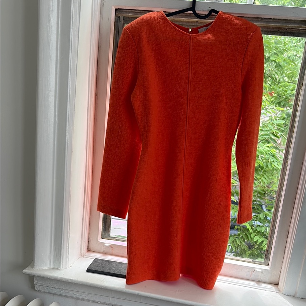 Elegant Orange Dress